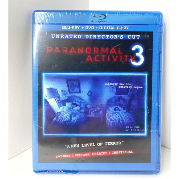 Paranormal Activity 3 (Blu-ray, 2011) - Picture 1 of 4